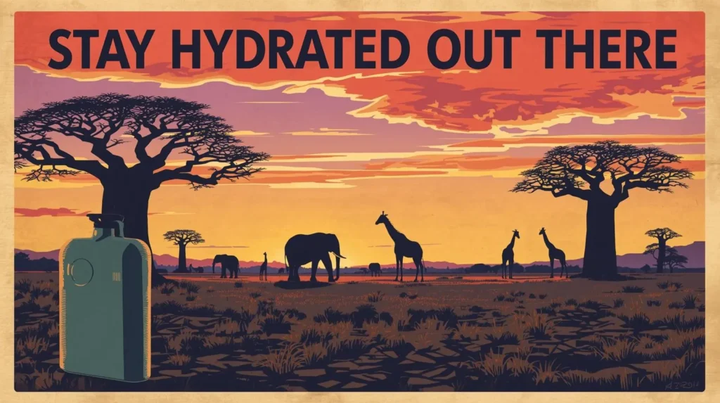 staying hydrated at disney